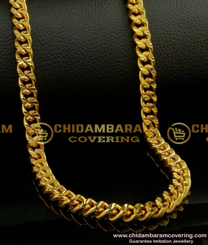 Latest man gold 2024 chain design